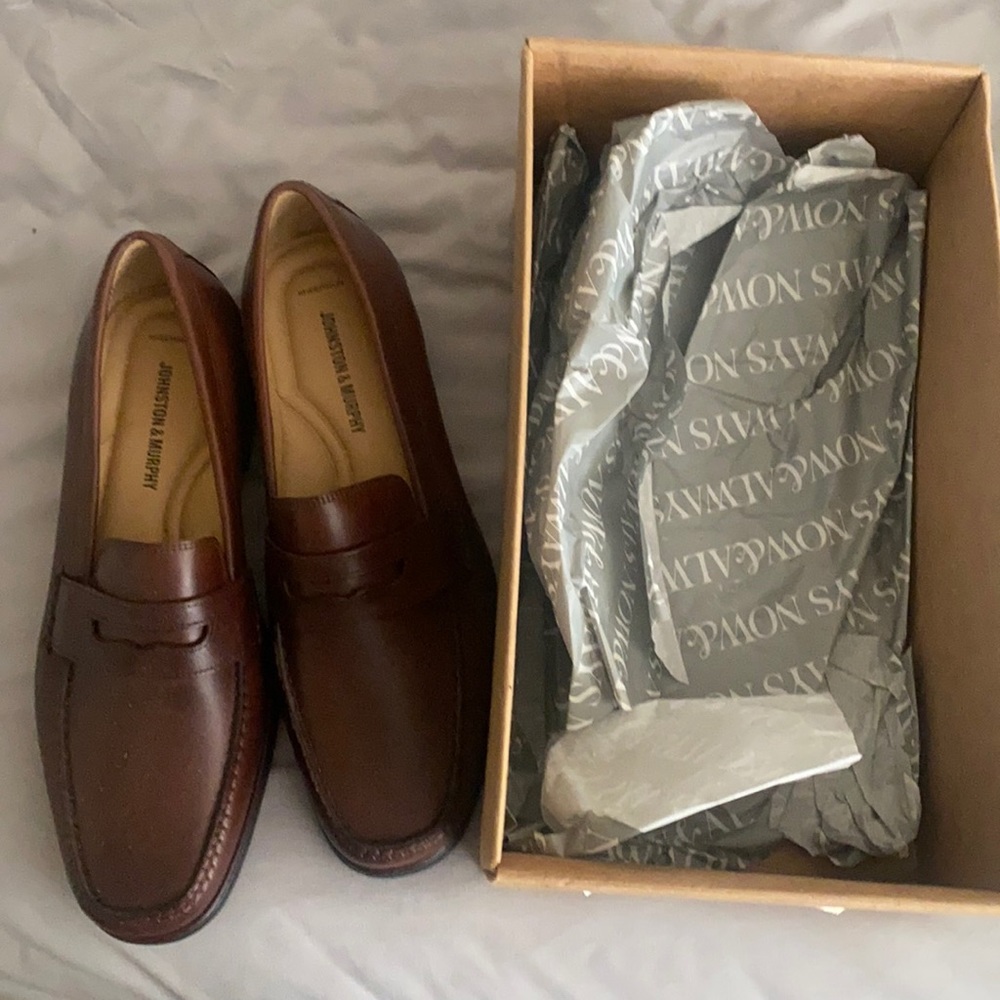 Johnston and Murphy Brown shoes